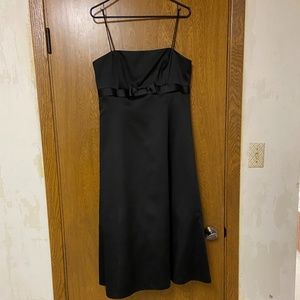 David's Bridal Black Dress